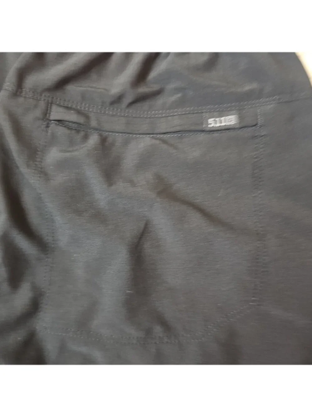 5.11 Tactical Men's Swim Board Shorts Black Drawstring Small